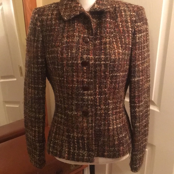 Nipped in waist tweed jacket so chic! - Picture 2 of 8